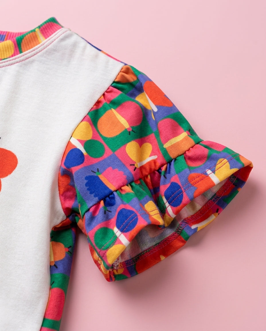 Conjunto Sonhar colorido - Maria Alice