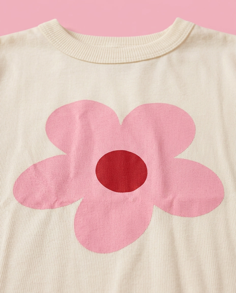 Conjunto Flor rosa - Isabella
