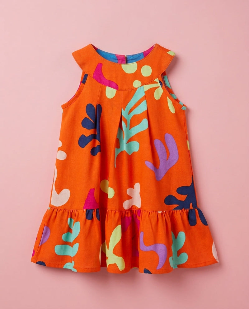 Vestido Laranja - Isadora