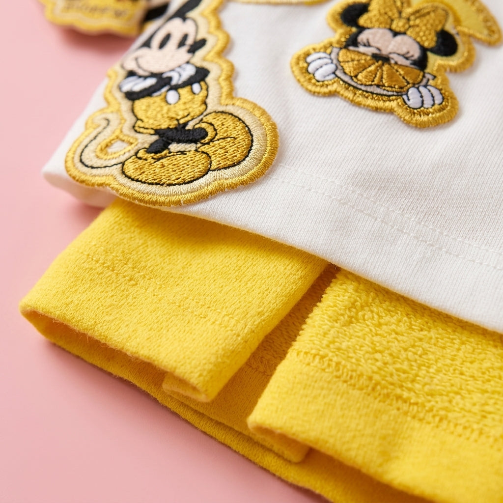 Conjunto Minnie Amarelo - Rafaela
