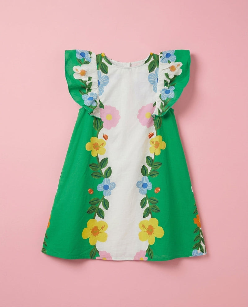 Vestido Jardim verde - Marina